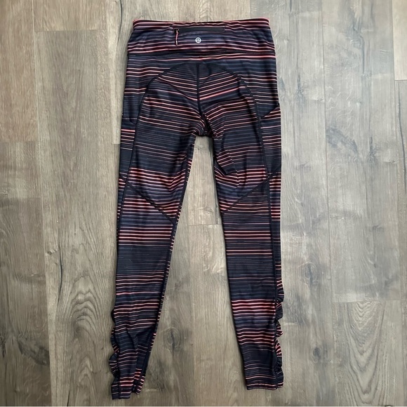 Lululemon Speed Tight IV Twisted Dune Alarming Black - Size 6 - Picture 10 of 15